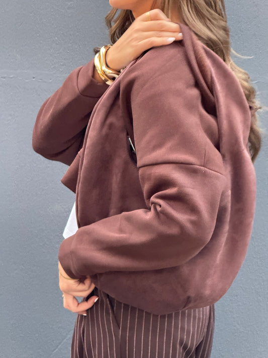 Slouchy in brown