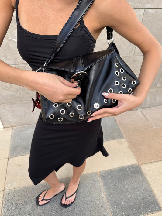 Retro bag in black