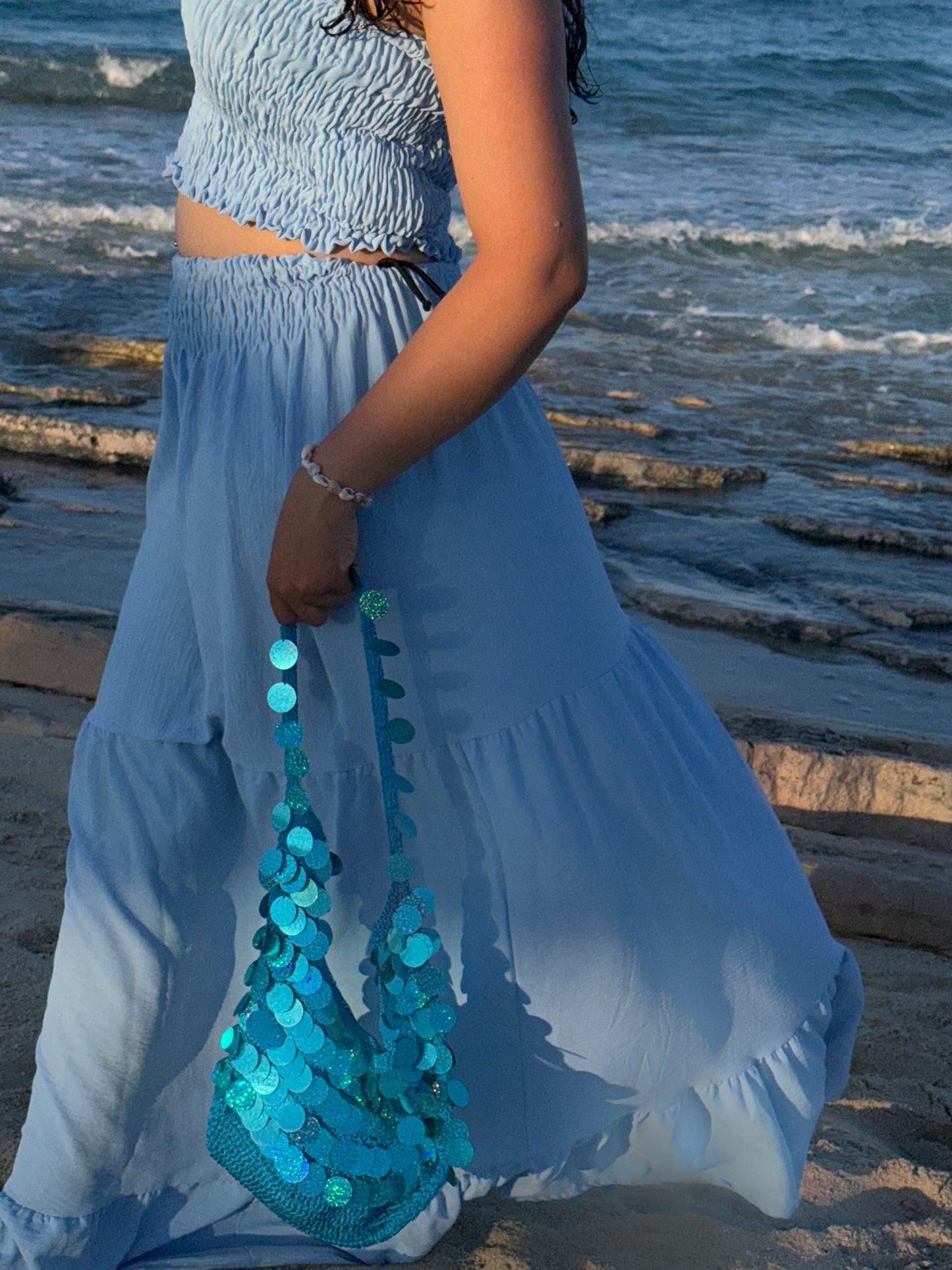 Arenza in turquoise
