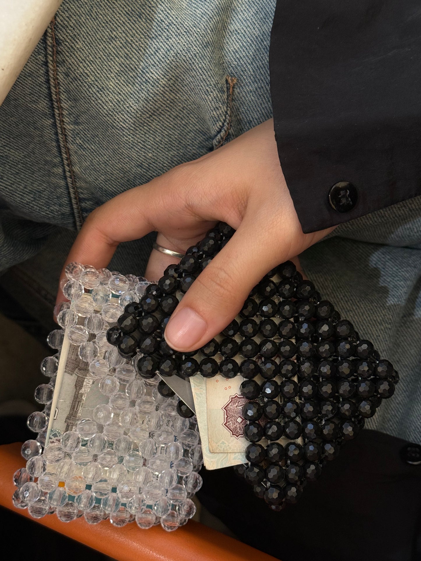 Sand card holder