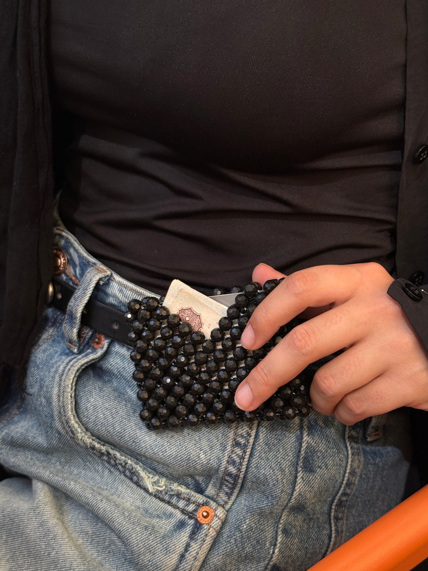 Sand card holder