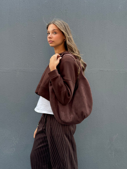 Slouchy in brown