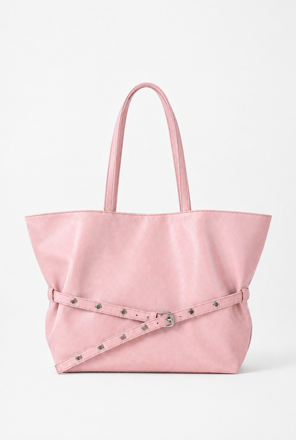 The belt bag in pink